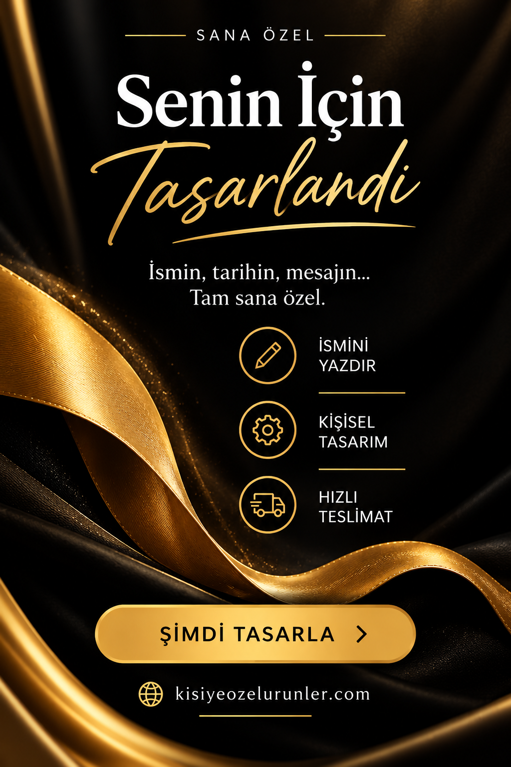 Senin İçin Tasarlandı l Kişiye Özel Hediyeler